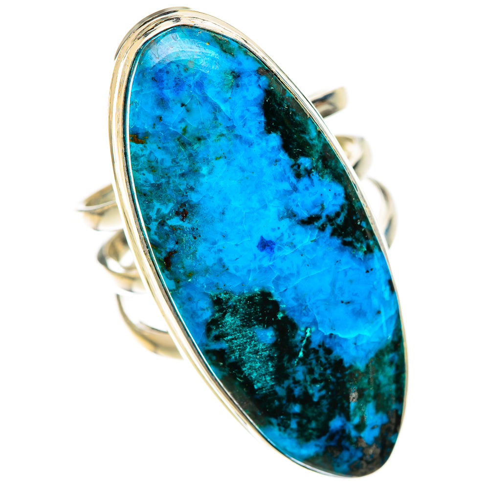 Chrysocolla Rings handcrafted by Anasilvercos - RING125118 - Photo 2
