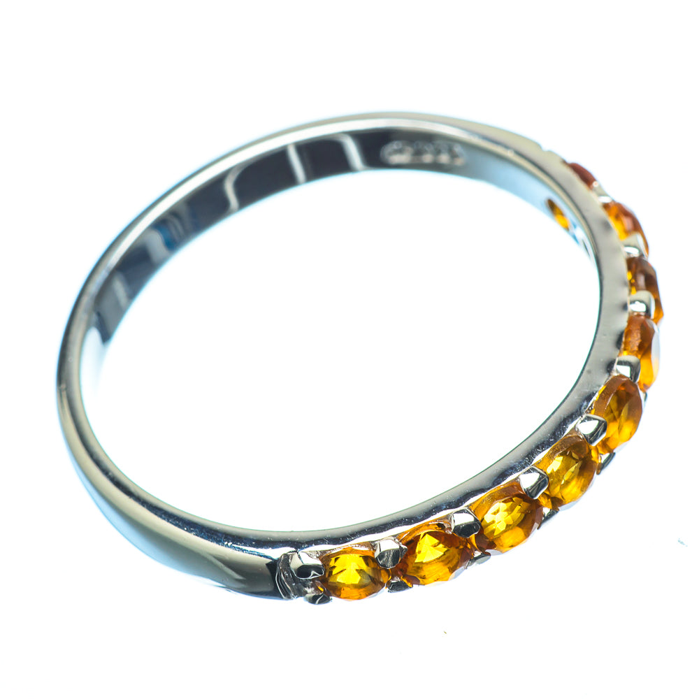 Citrine Rings handcrafted by Anasilvercos - RING21241