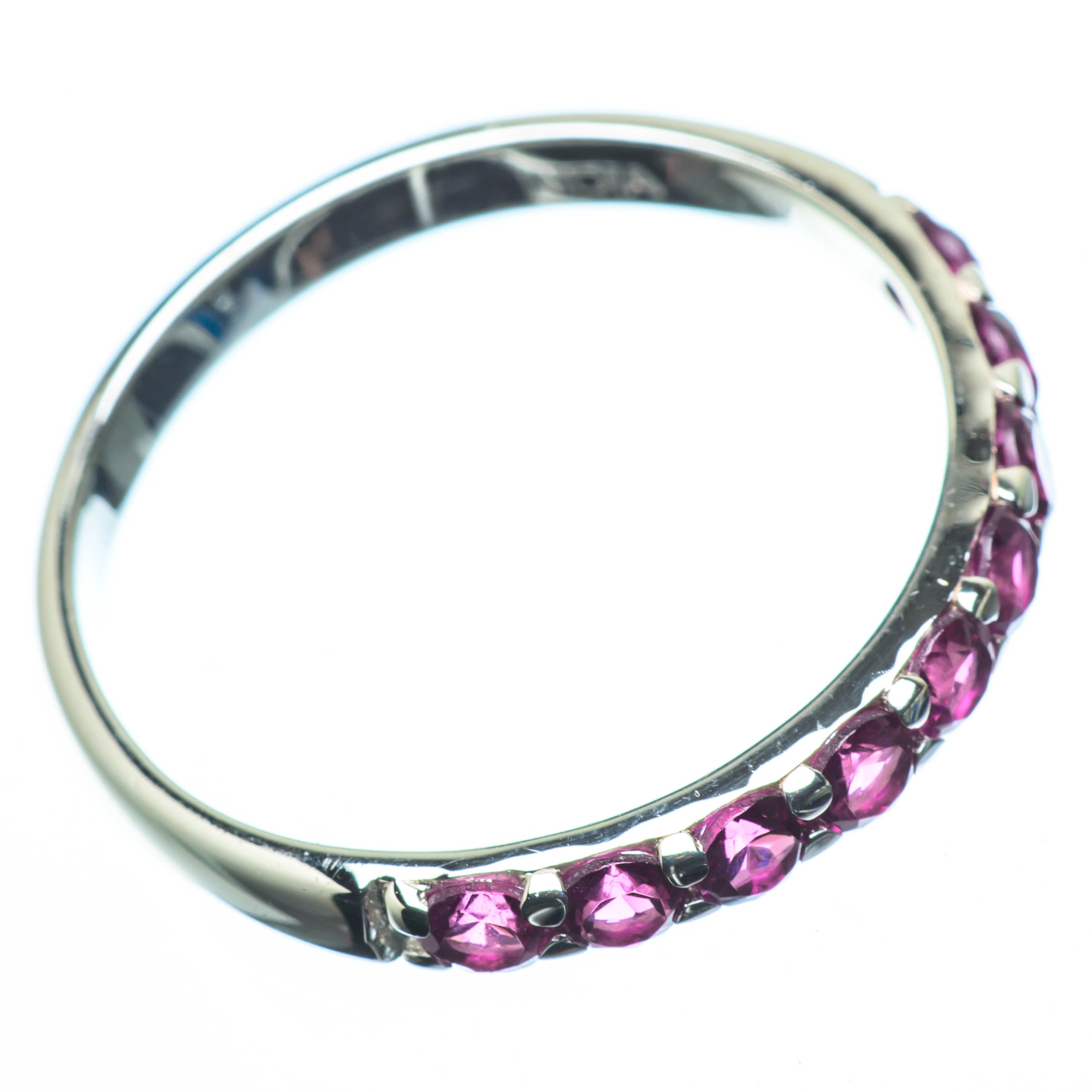 Pink Tourmaline Rings handcrafted by Anasilvercos - RING24732