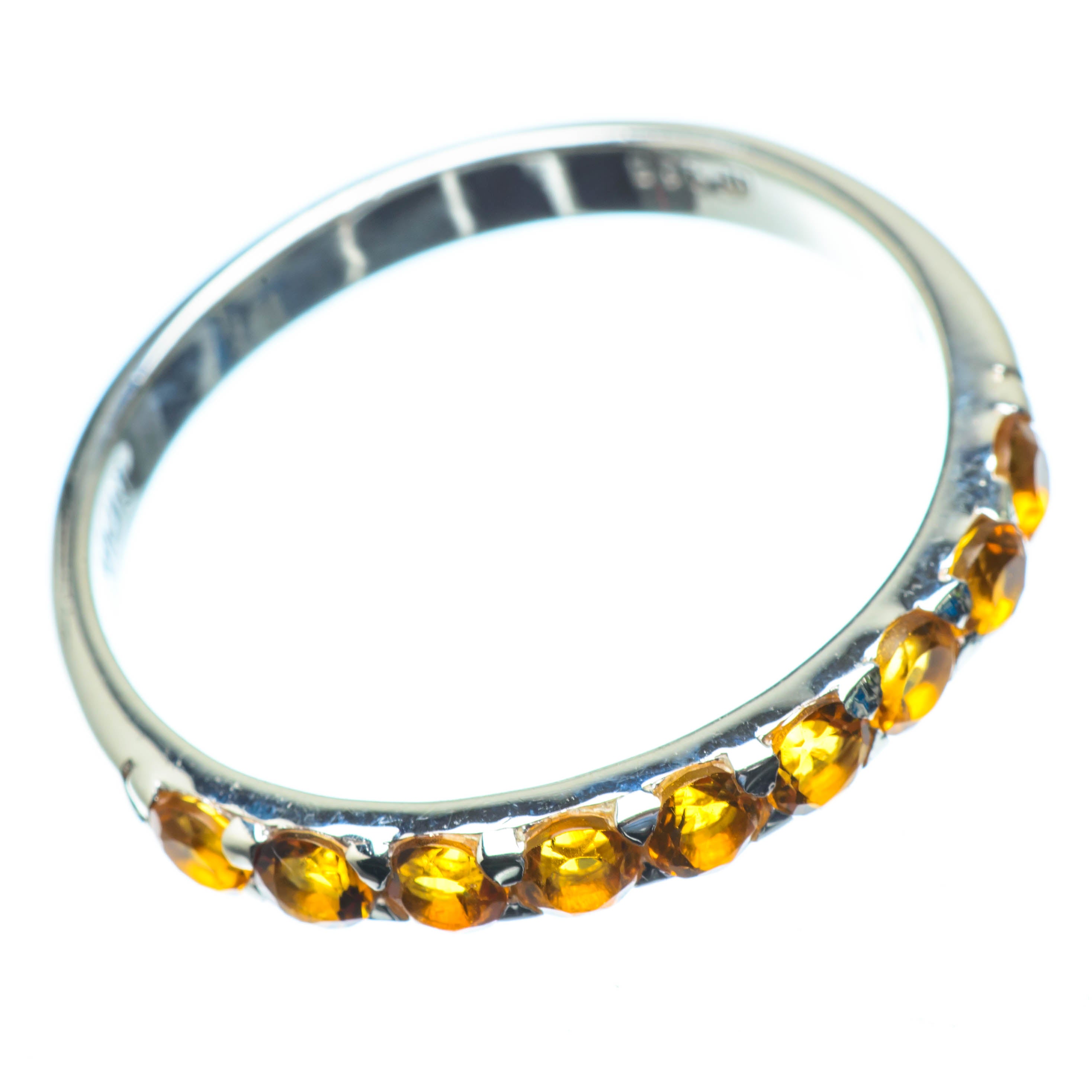 Citrine Rings handcrafted by Anasilvercos - RING25527