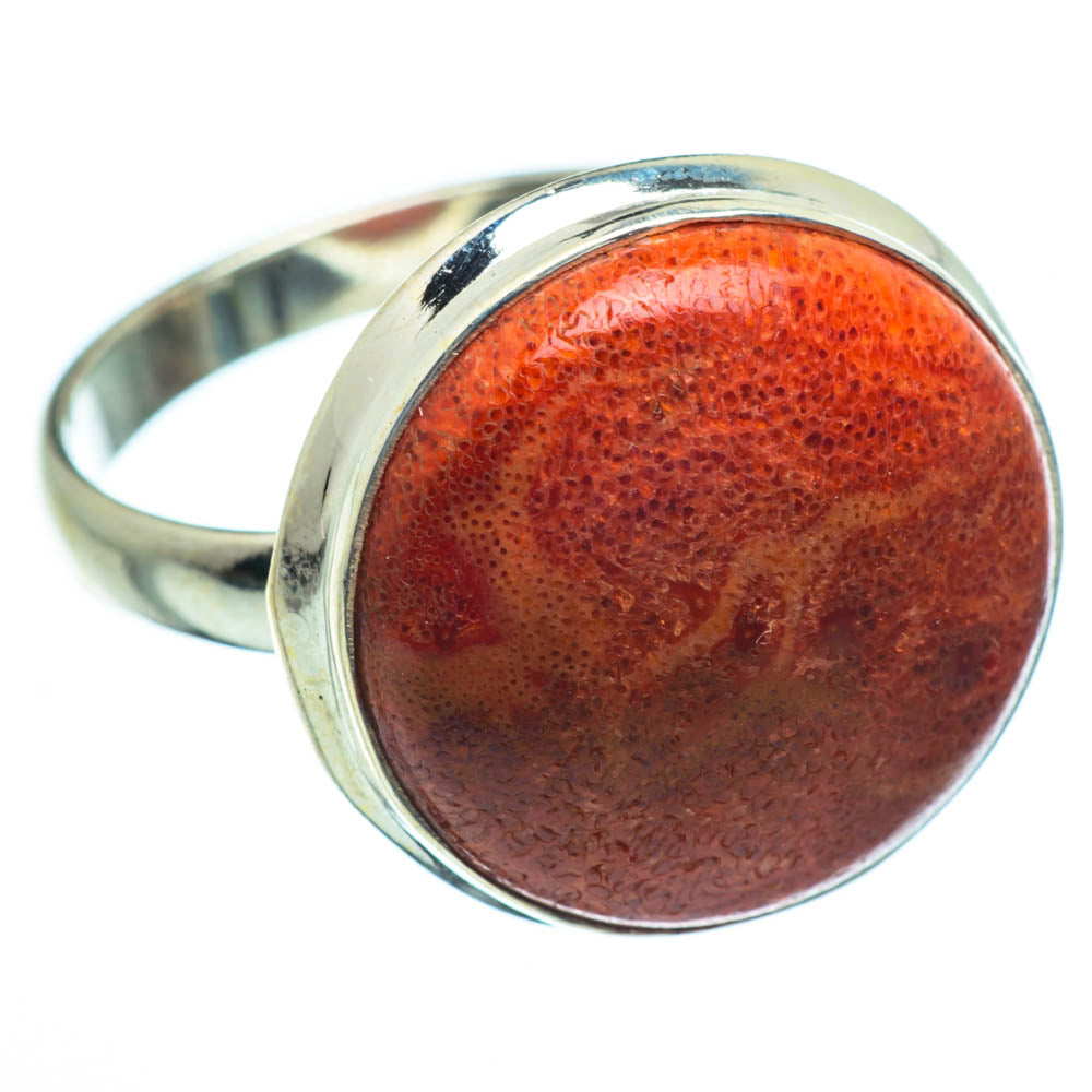 Sponge Coral Rings handcrafted by Anasilvercos - RING29080