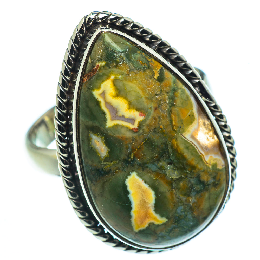 Rainforest Opal Rings handcrafted by Anasilvercos - RING41126