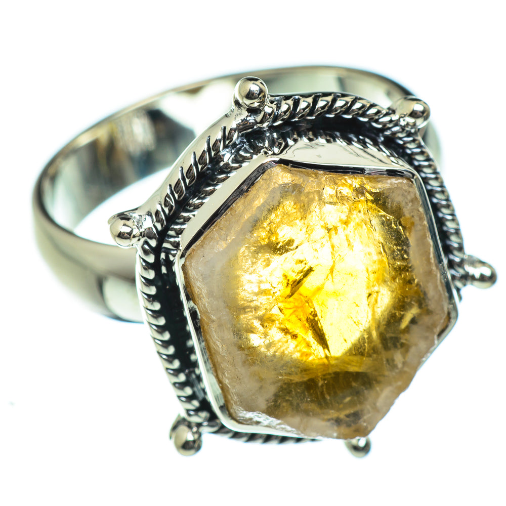 Citrine Rings handcrafted by Anasilvercos - RING46991