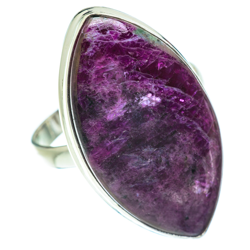 Ruby Fuchsite Rings handcrafted by Anasilvercos - RING54454