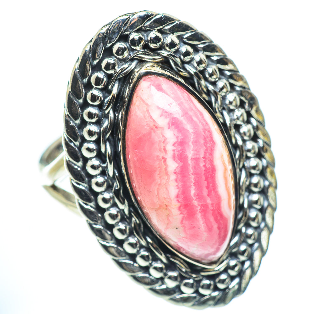 Rhodochrosite Rings handcrafted by Anasilvercos - RING55605