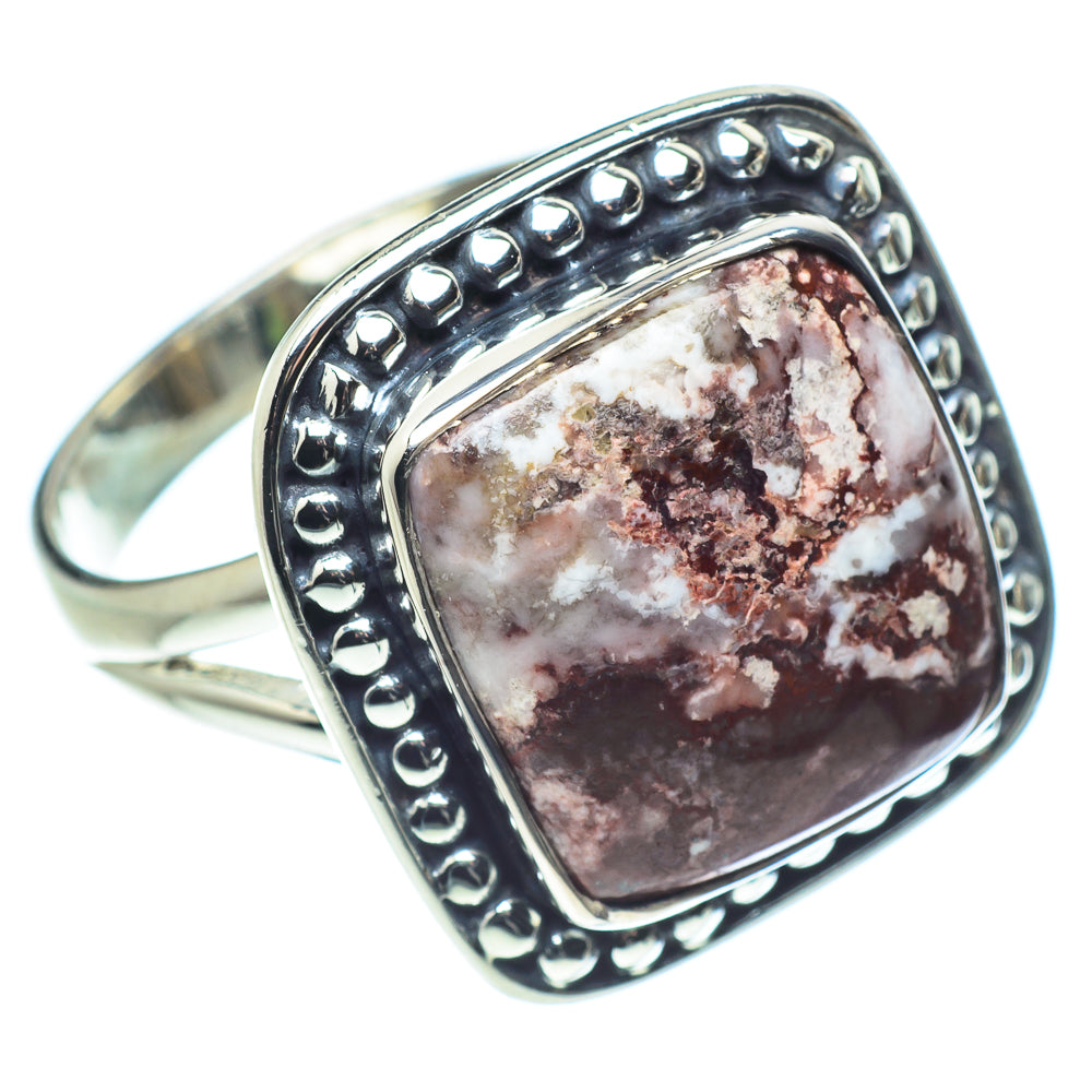 Crazy Lace Agate Rings handcrafted by Anasilvercos - RING57920