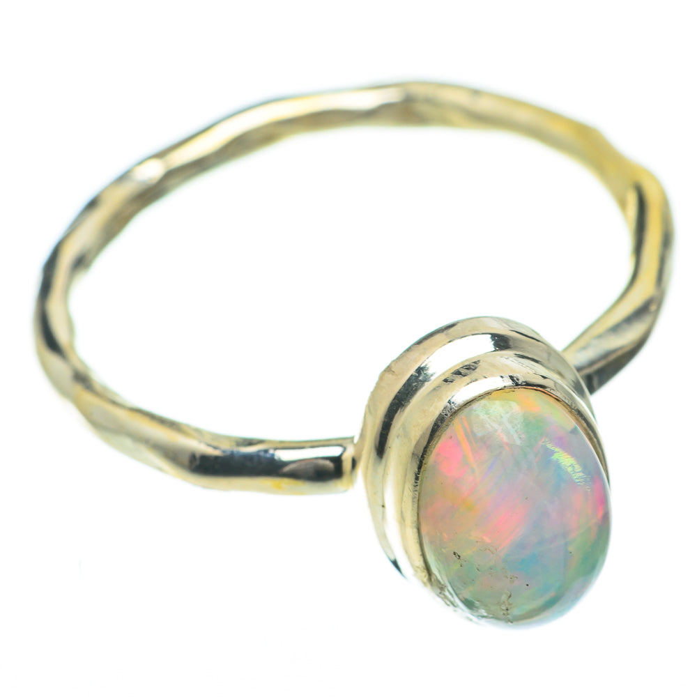 Ethiopian Opal Rings handcrafted by Anasilvercos - RING60055