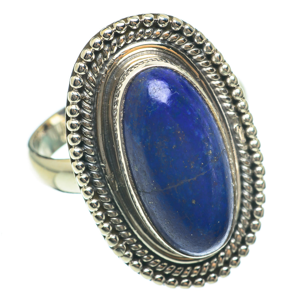Lapis Lazuli Rings handcrafted by Anasilvercos - RING60582