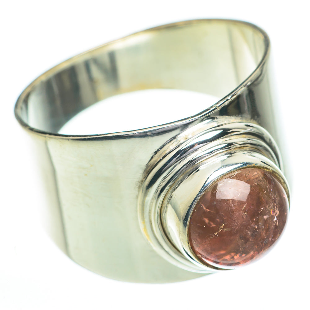 Pink Tourmaline Rings handcrafted by Anasilvercos - RING60872