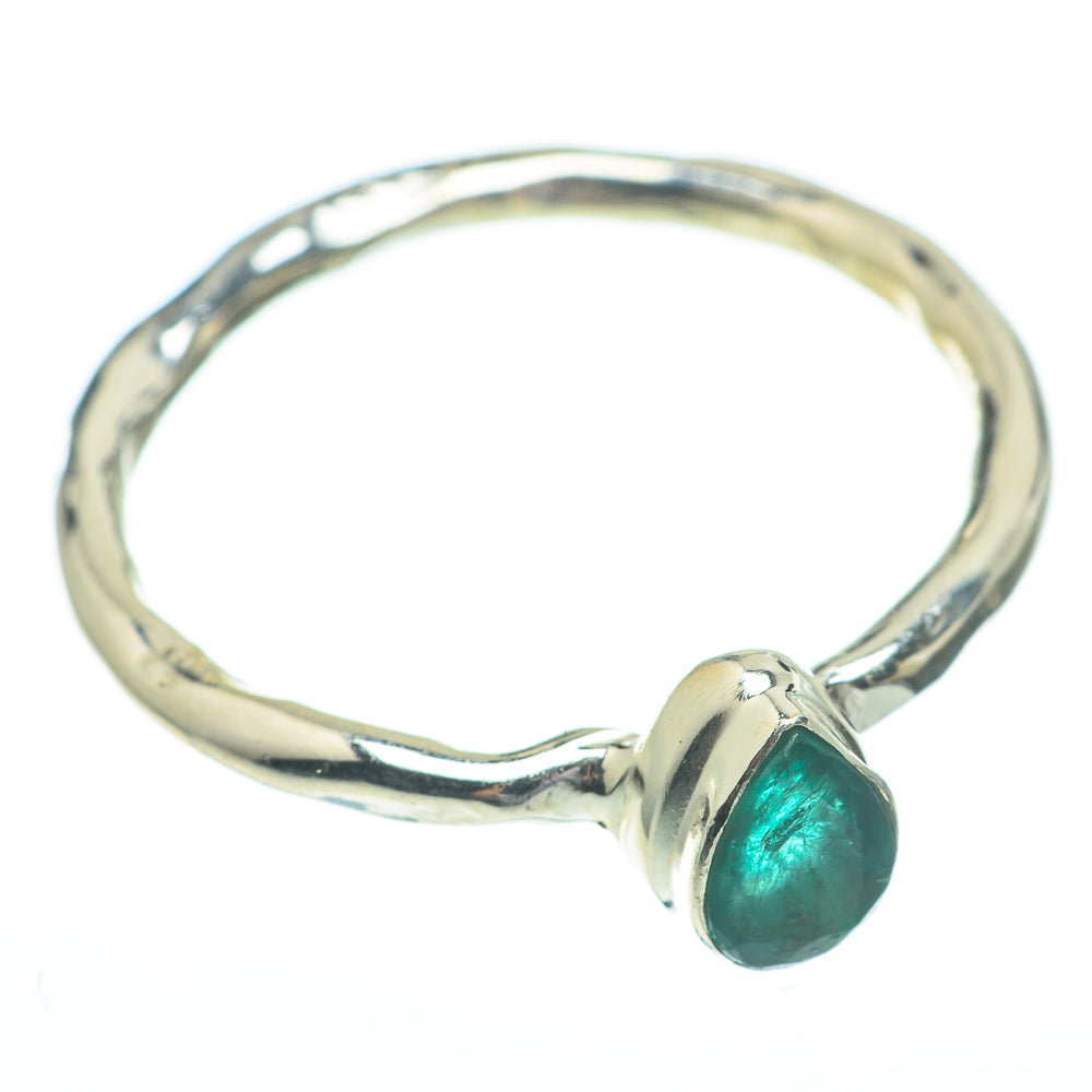 Zambian Emerald Rings handcrafted by Anasilvercos - RING61284