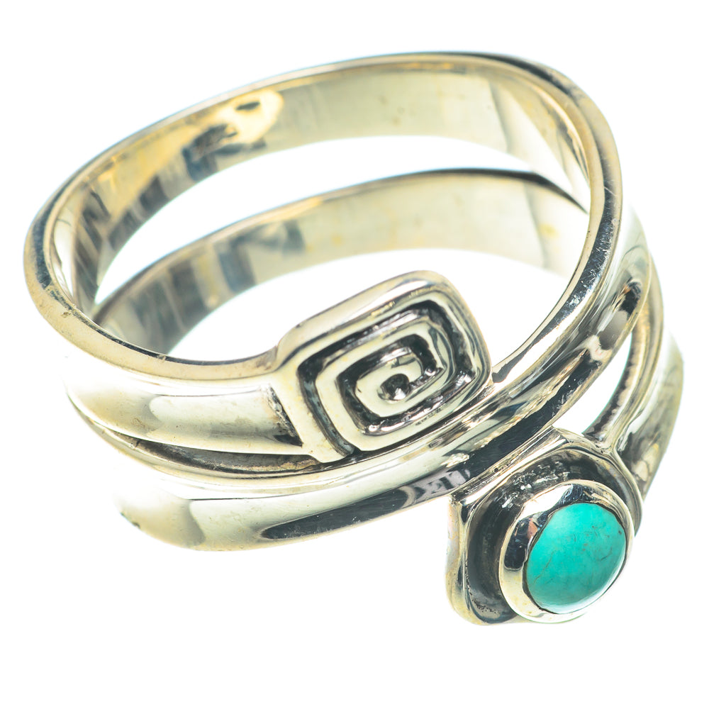 Tibetan Turquoise Rings handcrafted by Anasilvercos - RING66372