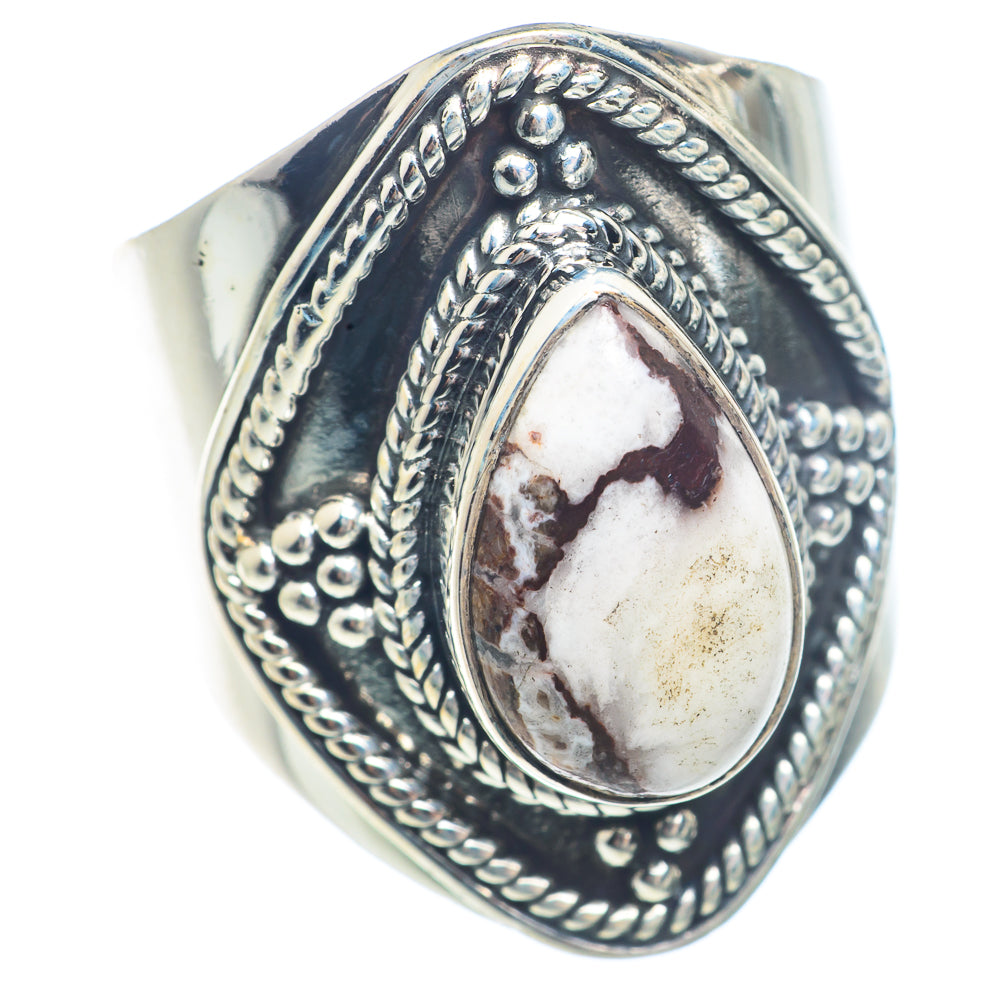 Peanut Wood Jasper Rings handcrafted by Anasilvercos - RING71621