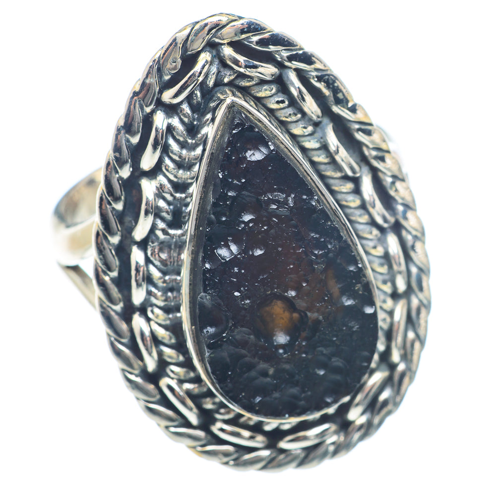 Tektite Rings handcrafted by Anasilvercos - RING71986