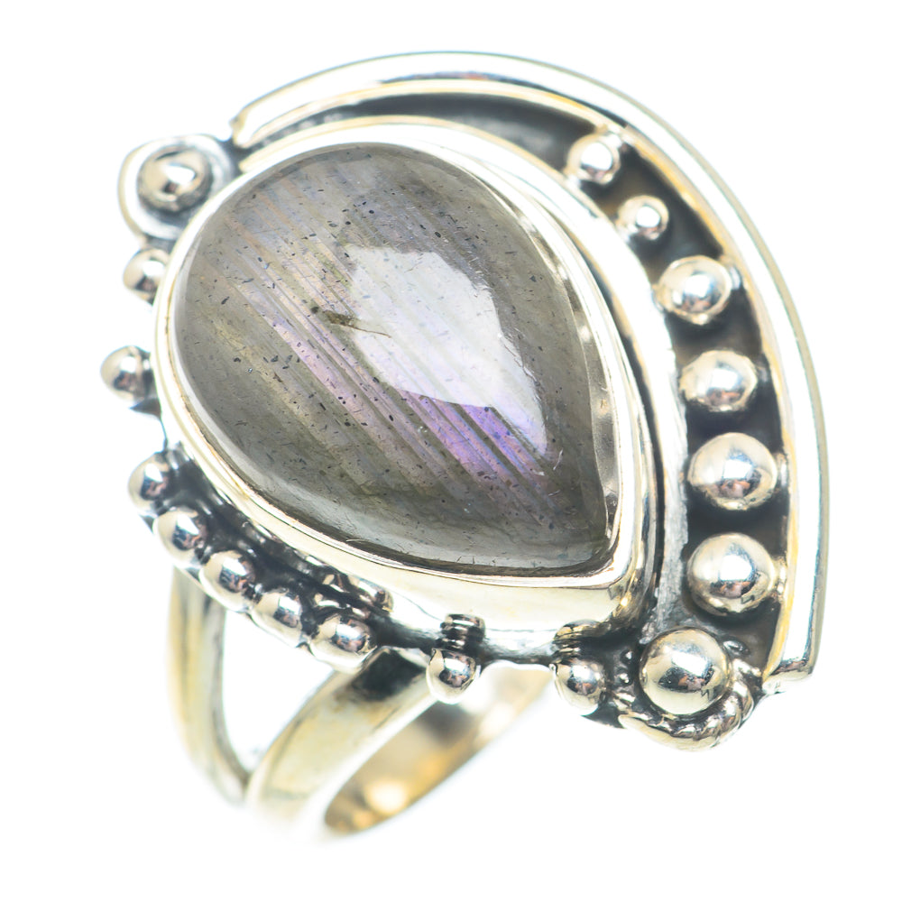 Labradorite Rings handcrafted by Anasilvercos - RING73644