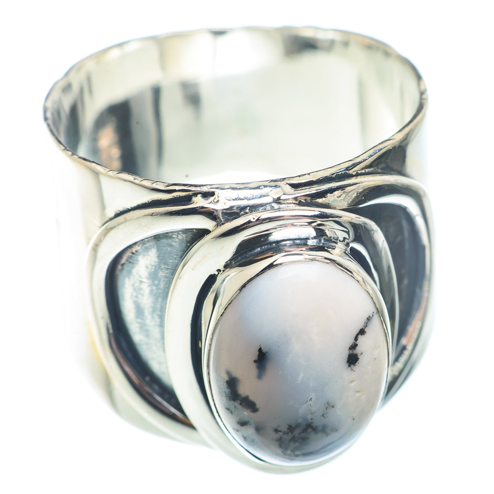 Dendritic Opal Rings handcrafted by Anasilvercos - RING73650