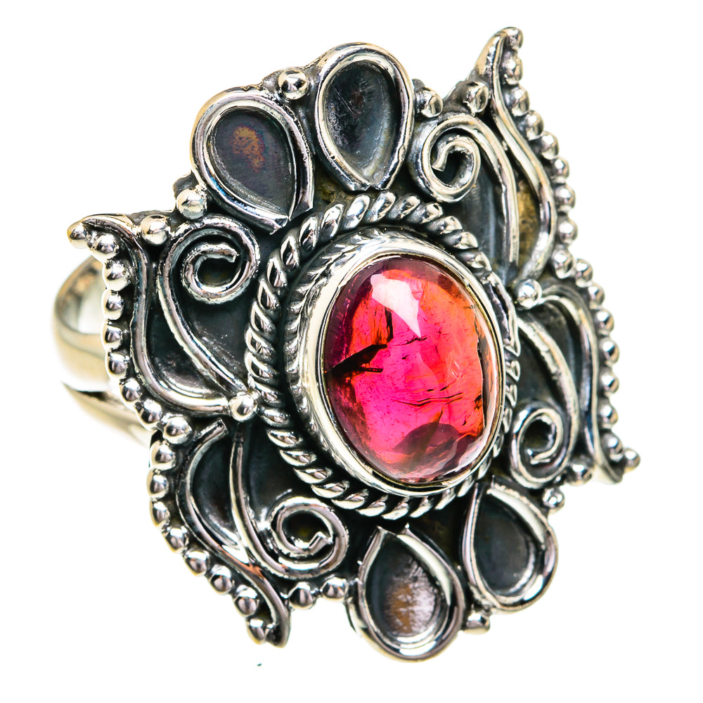 Garnet Rings handcrafted by Anasilvercos - RING79092