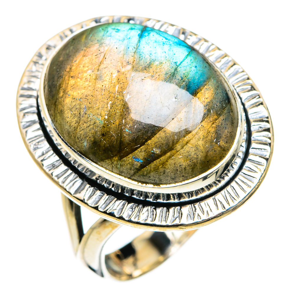 Labradorite Rings handcrafted by Anasilvercos - RING79815