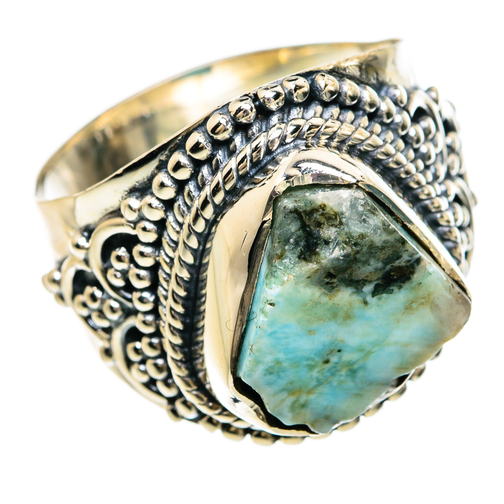 Larimar Rings handcrafted by Anasilvercos - RING81471