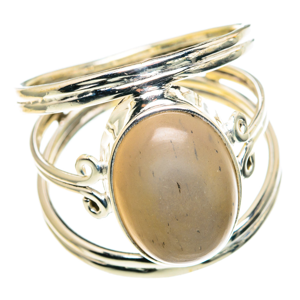 Moonstone Rings handcrafted by Anasilvercos - RING86439