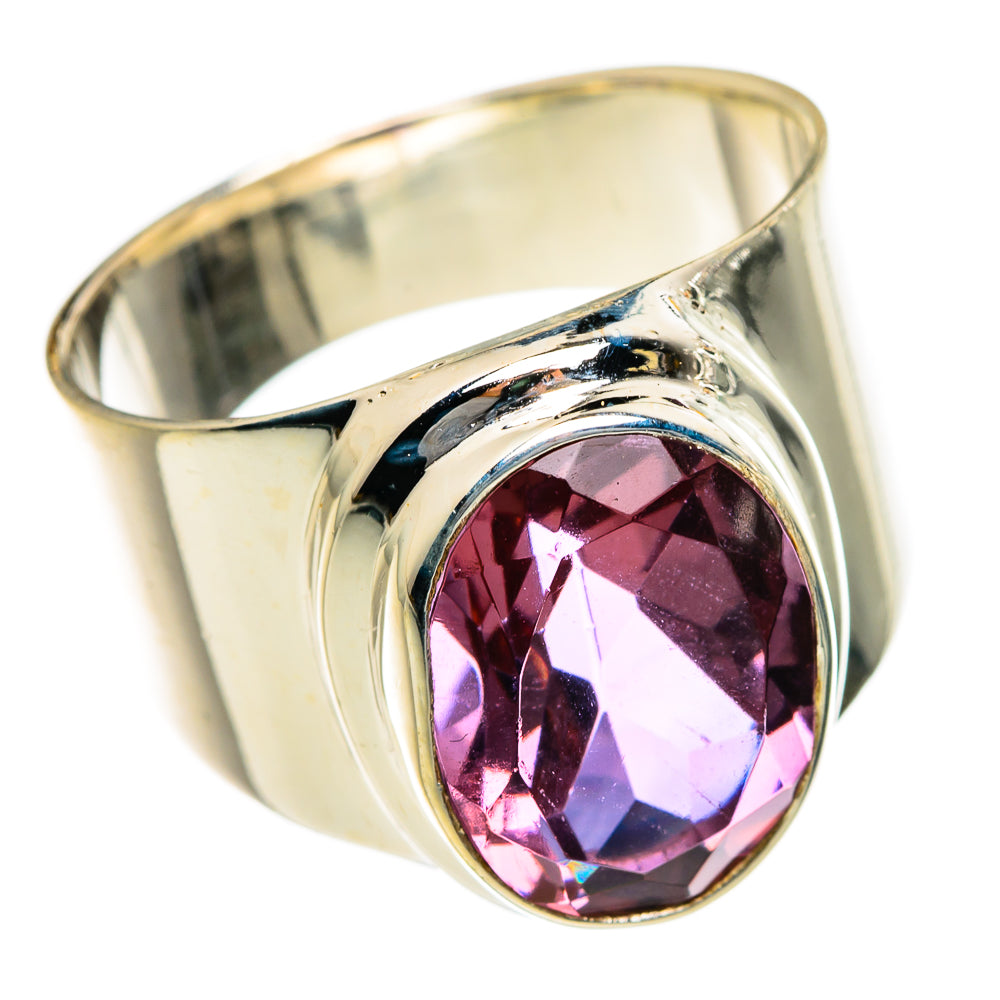 Color Change Alexandrite (Lab.) Rings handcrafted by Anasilvercos - RING87117
