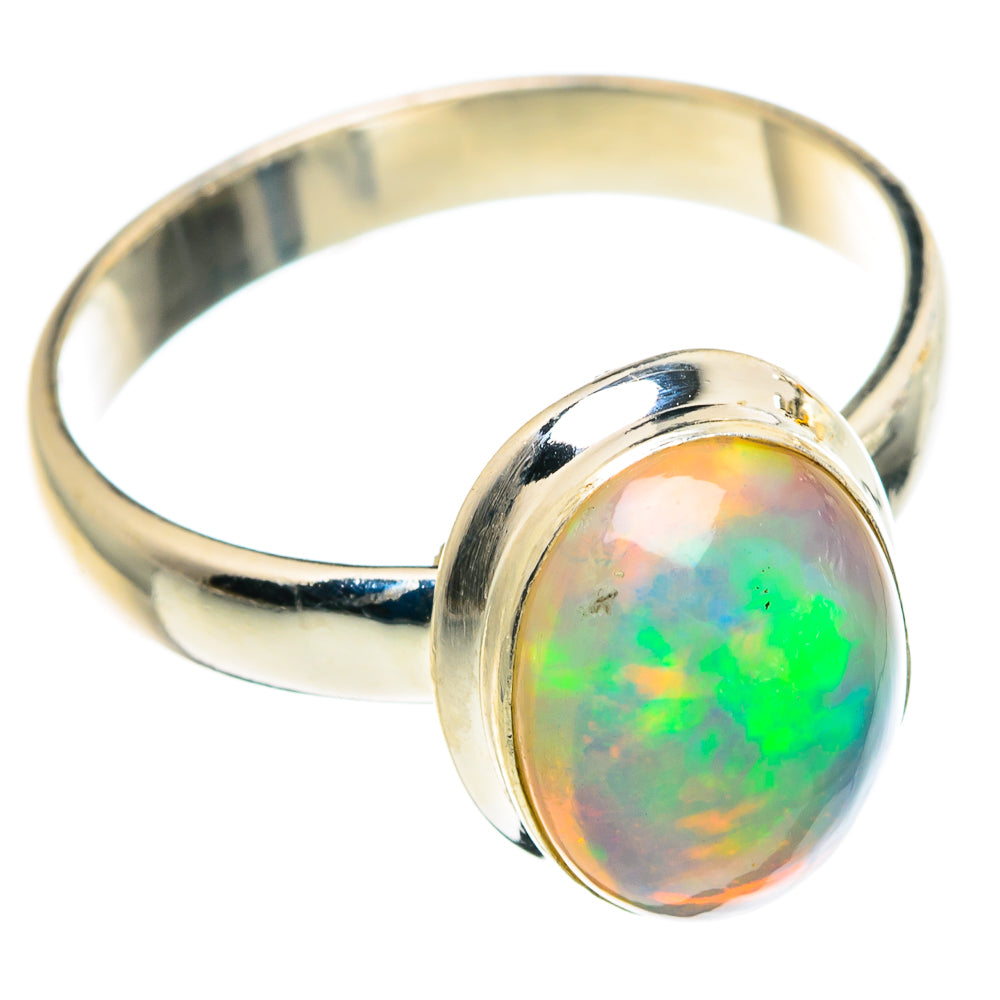 Ethiopian Opal Rings handcrafted by Anasilvercos - RING90720