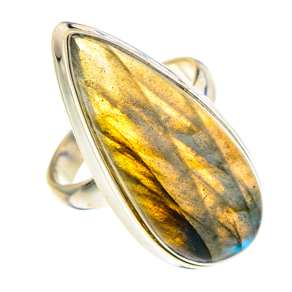 Labradorite Rings handcrafted by Anasilvercos - RING90911