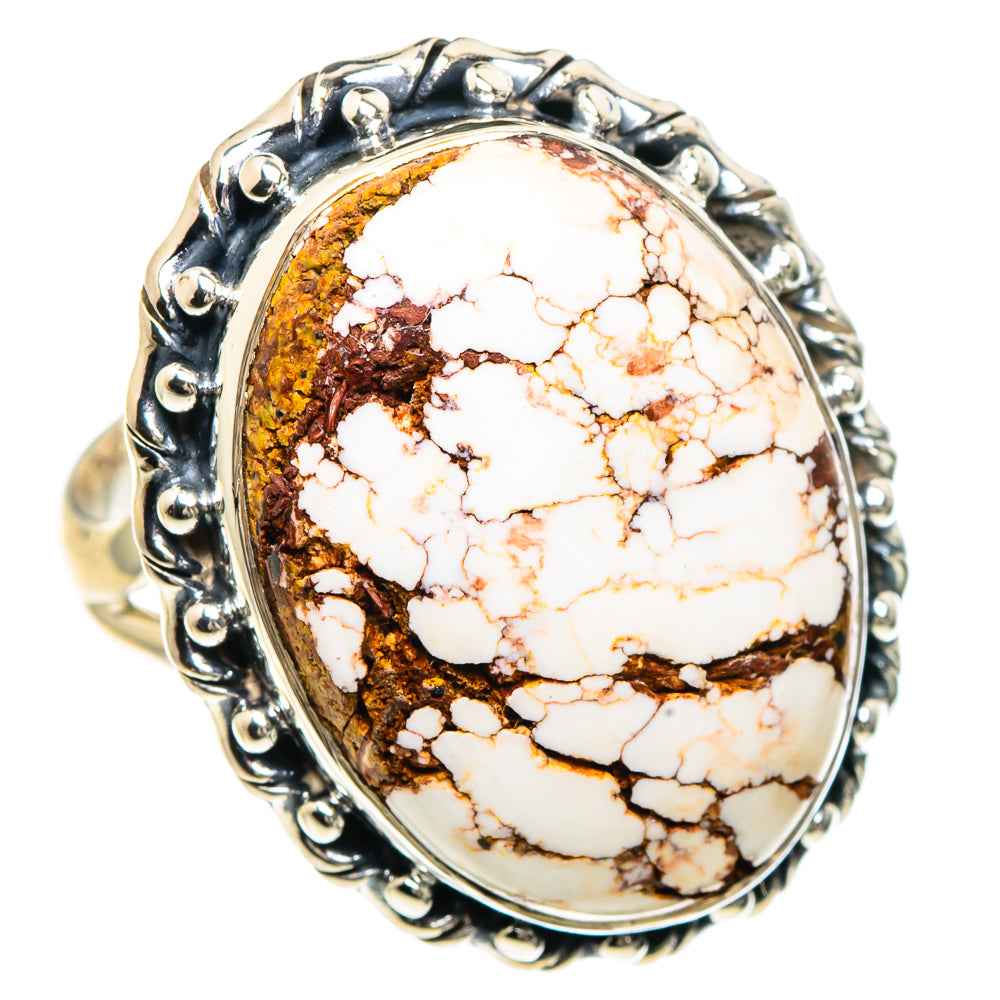 Wild Horse Jasper Rings handcrafted by Anasilvercos - RING92402