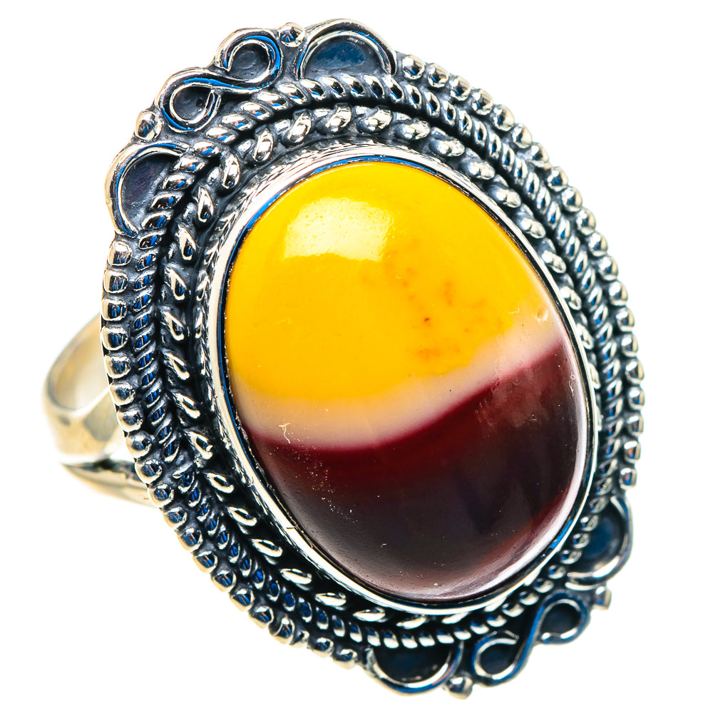Mookaite Rings handcrafted by Anasilvercos - RING93007