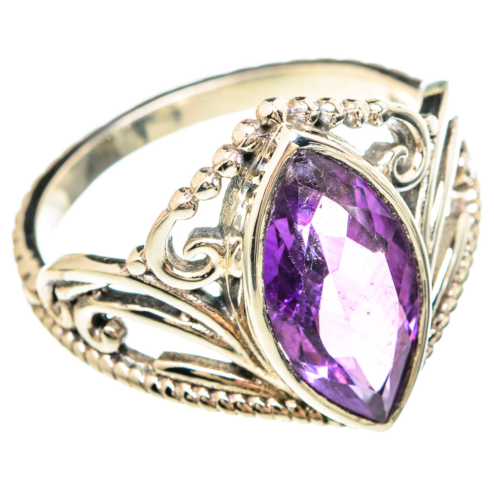 Amethyst Rings handcrafted by Anasilvercos - RING99301