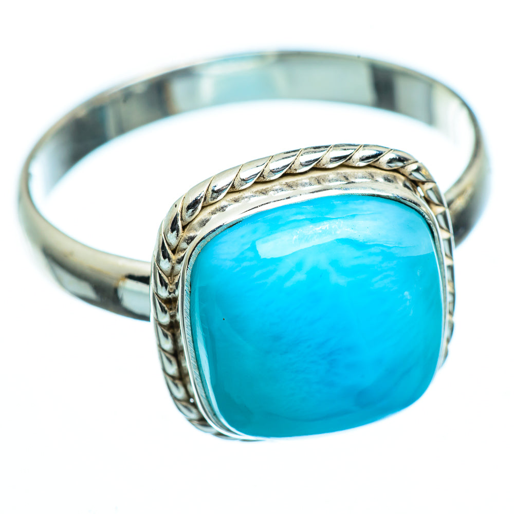 Larimar Rings handcrafted by Anasilvercos - RING994029