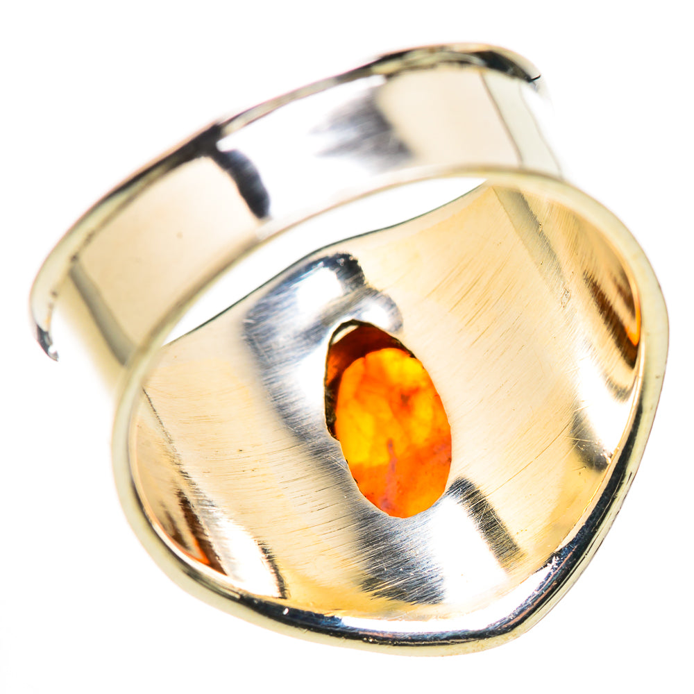 Baltic Amber Ring Size 8.25 (925 Sterling Silver) RING134582