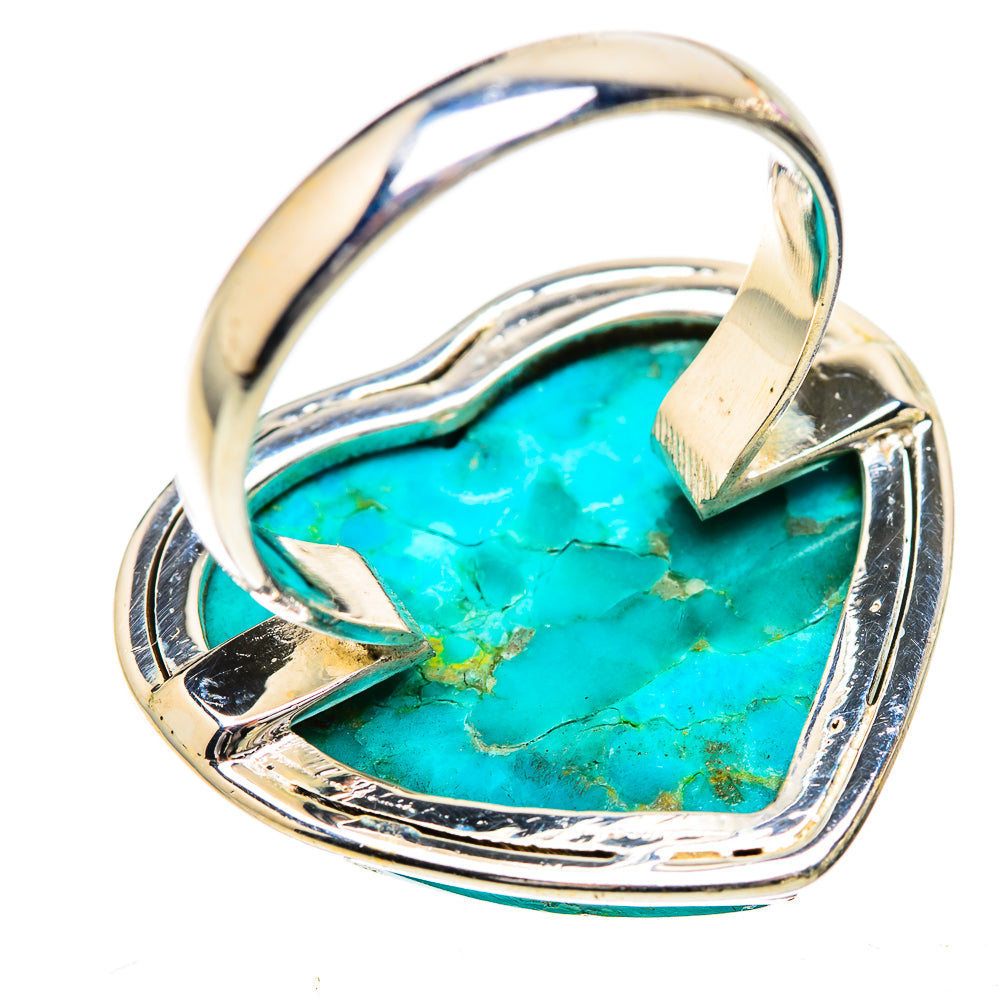Large Chrysocolla Ring Size 9 (925 Sterling Silver) RING135968