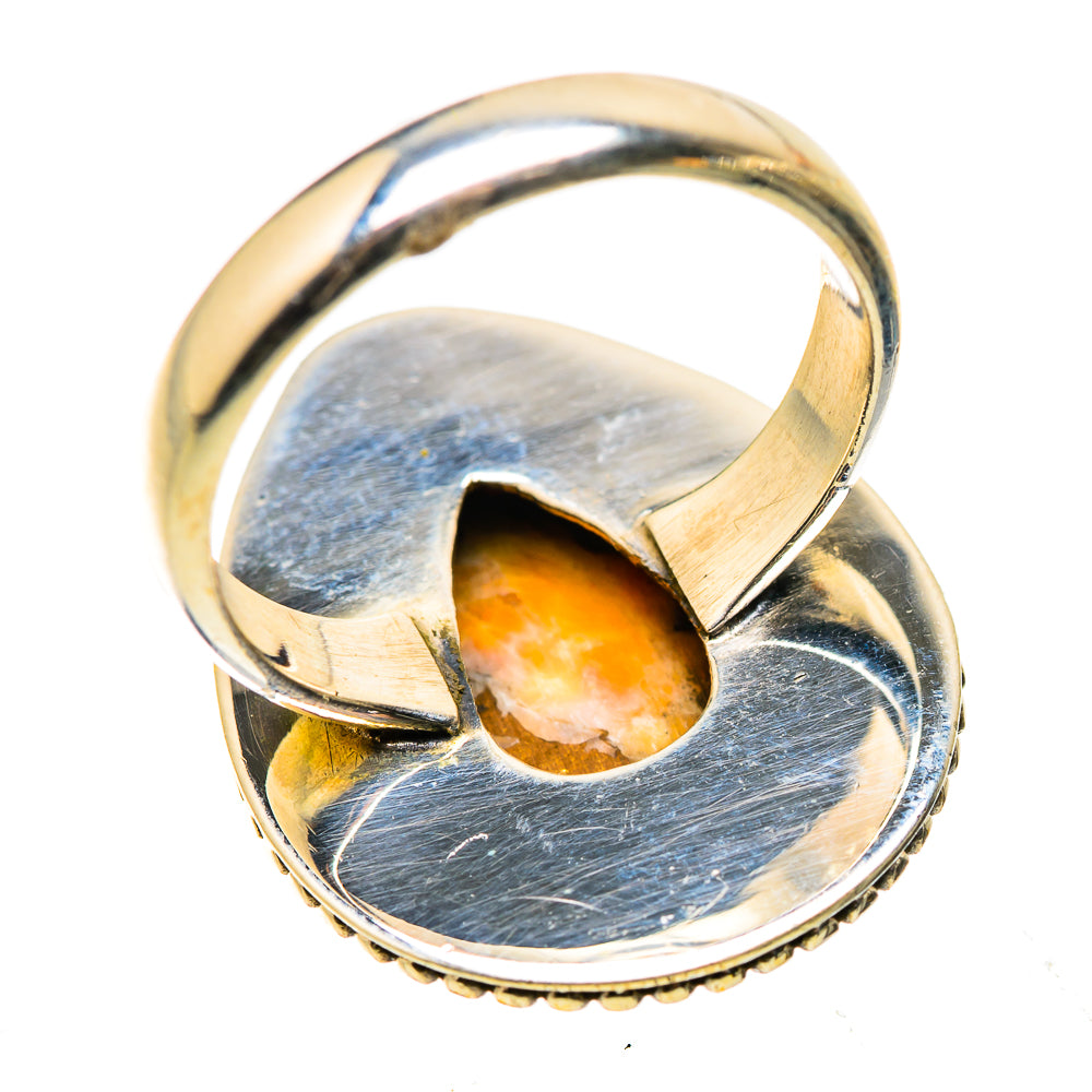Spiny Oyster Turquoise Ring Size 6.5 (925 Sterling Silver) RING134908
