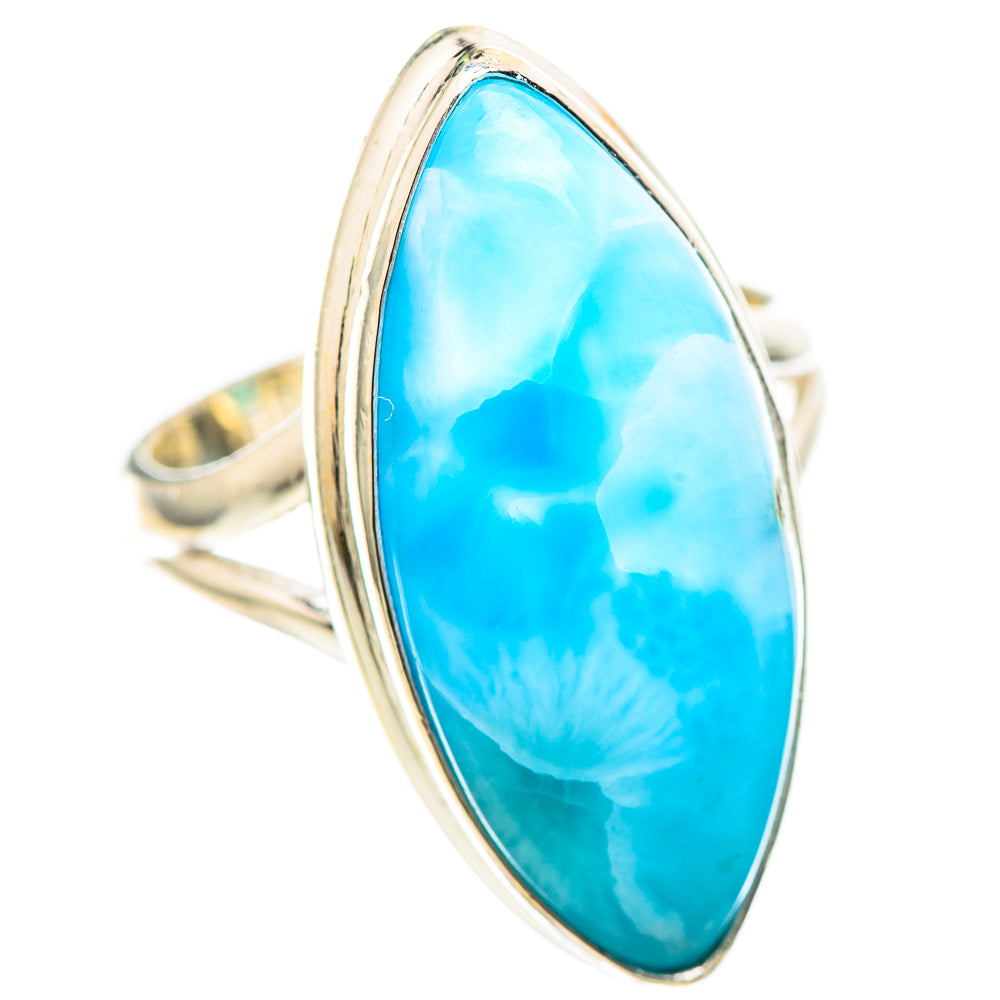 Larimar Ring Size 7 (925 Sterling Silver) RING136297