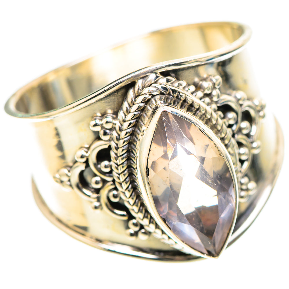 Rose Quartz Ring Size 10.25 (925 Sterling Silver) RING136739