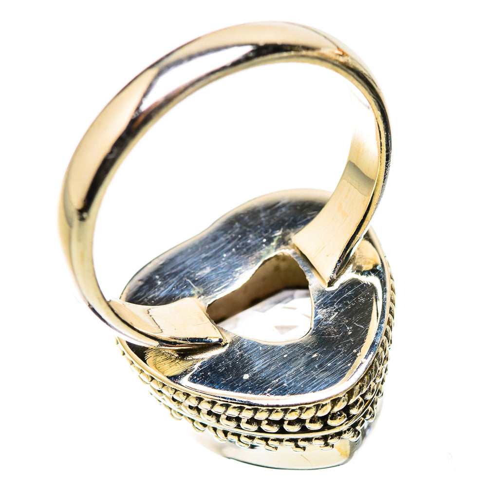 Anasilvercos Faceted Amethyst Ring Size 8.25 (925 Sterling Silver)