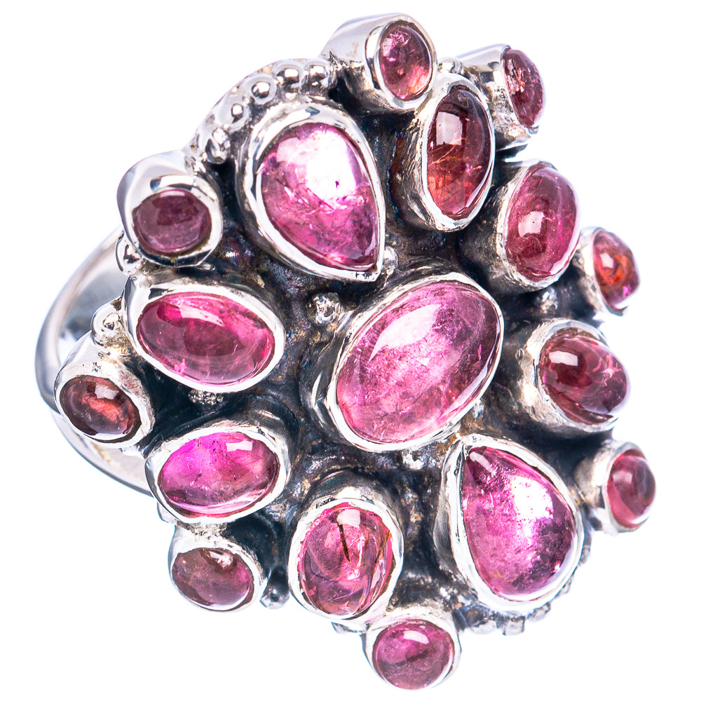 Signature Pink Tourmaline Ring Size 8 (.925 Sterling Silver)