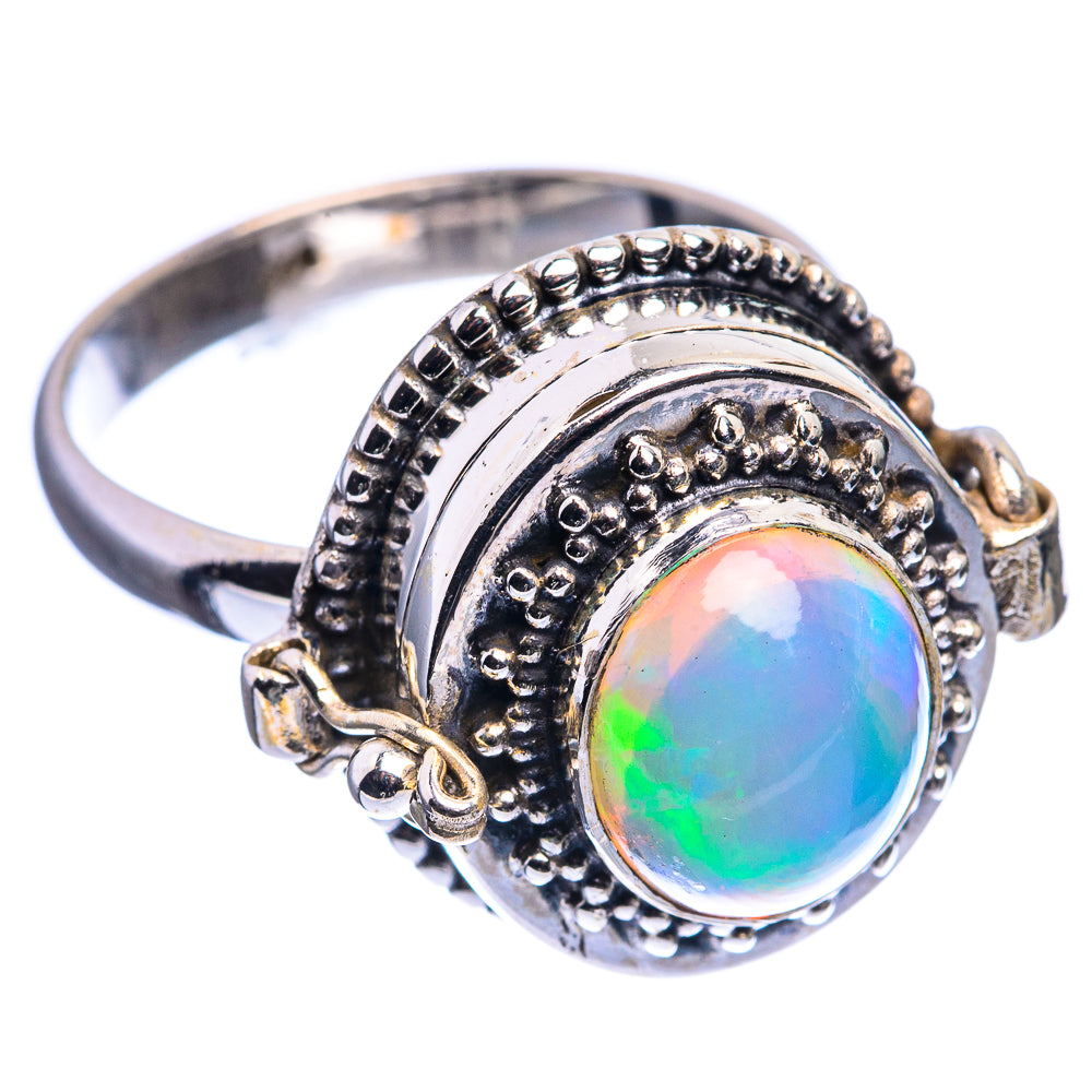 Poison Natural Ethiopian Opal Ring Size 11.5 (925 Sterling Silver) R142428
