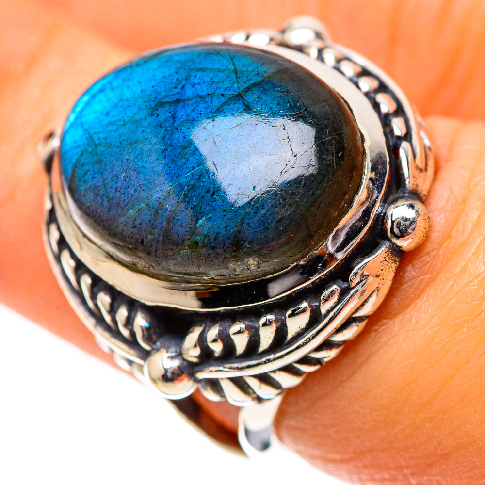Labradorite Ring Size 6.5 (925 Sterling Silver) RING139254