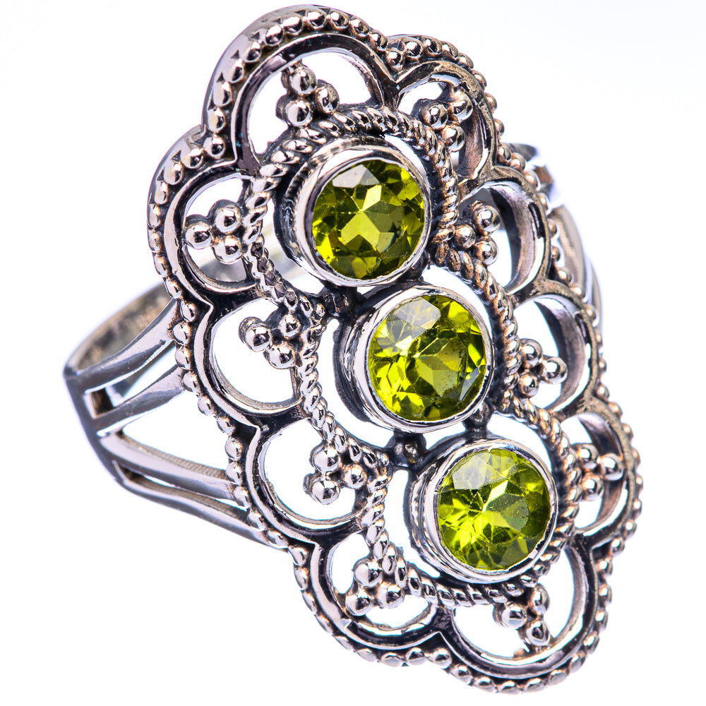 Peridot Ring Size 10 (925 Sterling Silver) R142686