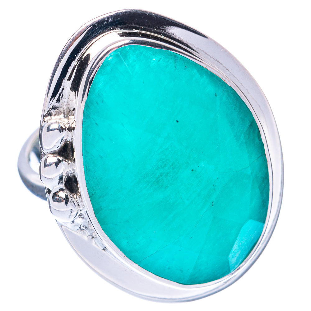 Premium Amazonite Ring Size 7 (925 Sterling Silver) R2600