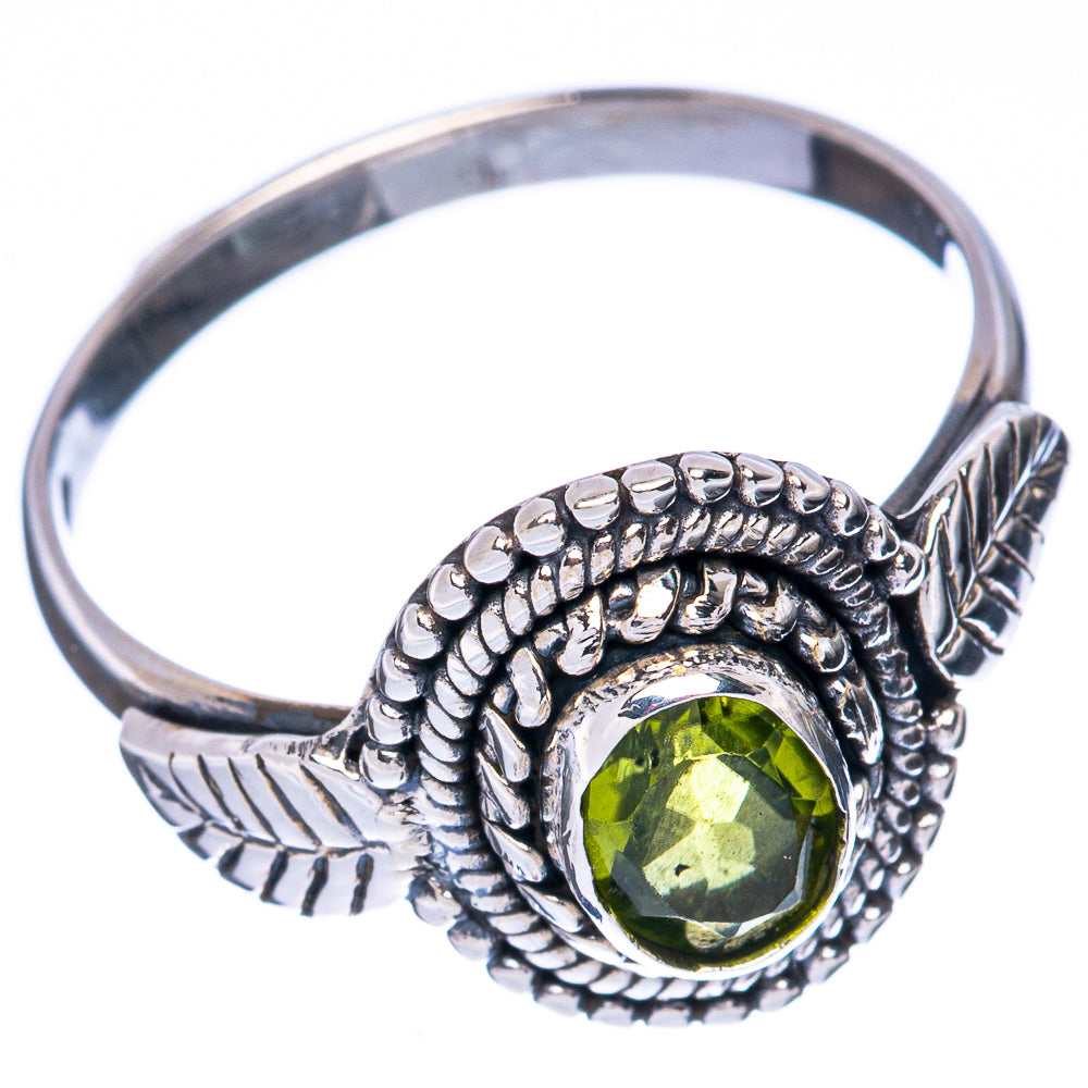 Value Peridot Ring Size 8.75 (925 Sterling Silver) R3054