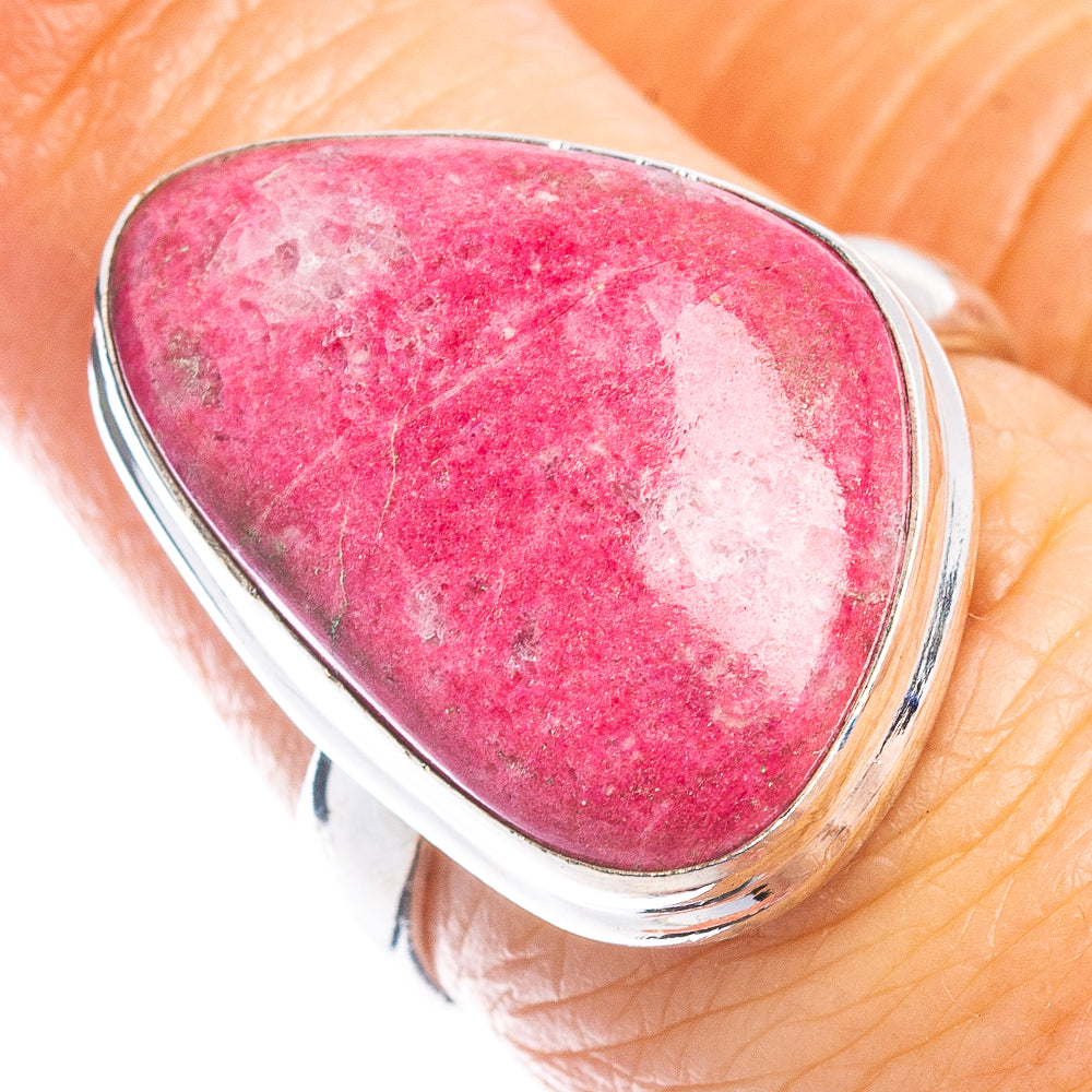 Thulite Ring Size 6.75 (.925 Sterling Silver)