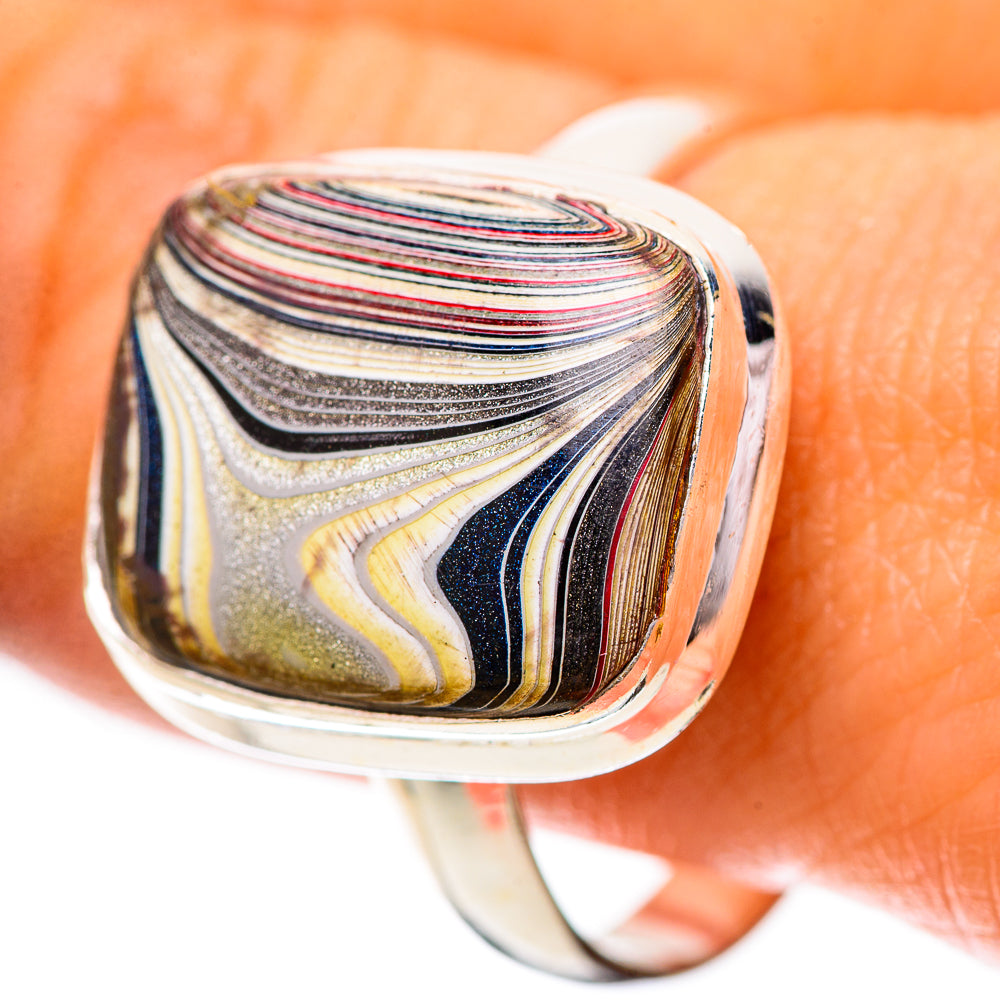 Fordite Ring Size 11 (925 Sterling Silver) RING139034