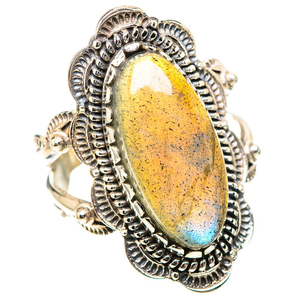 Labradorite Ring Size 6.75 (925 Sterling Silver) RING139231