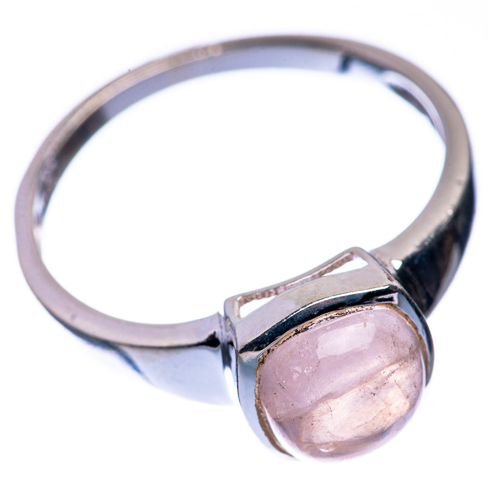 Rose Quartz Dainty Ring Size 7 (925 Sterling Silver) R142576