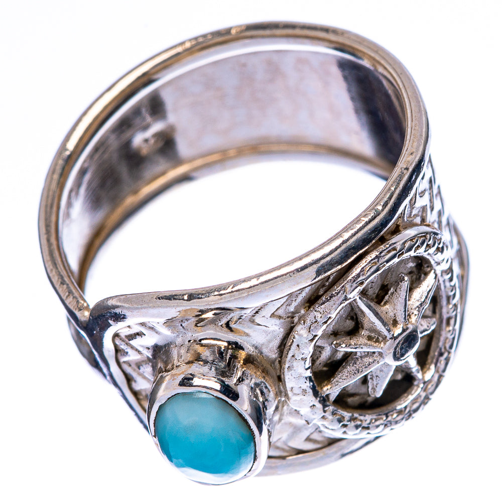 Larimar Ring Size 6.75 (925 Sterling Silver) R146218