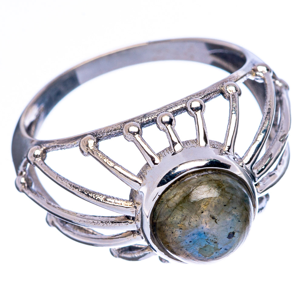 Labradorite Ring Size 8.75 (925 Sterling Silver) R146143