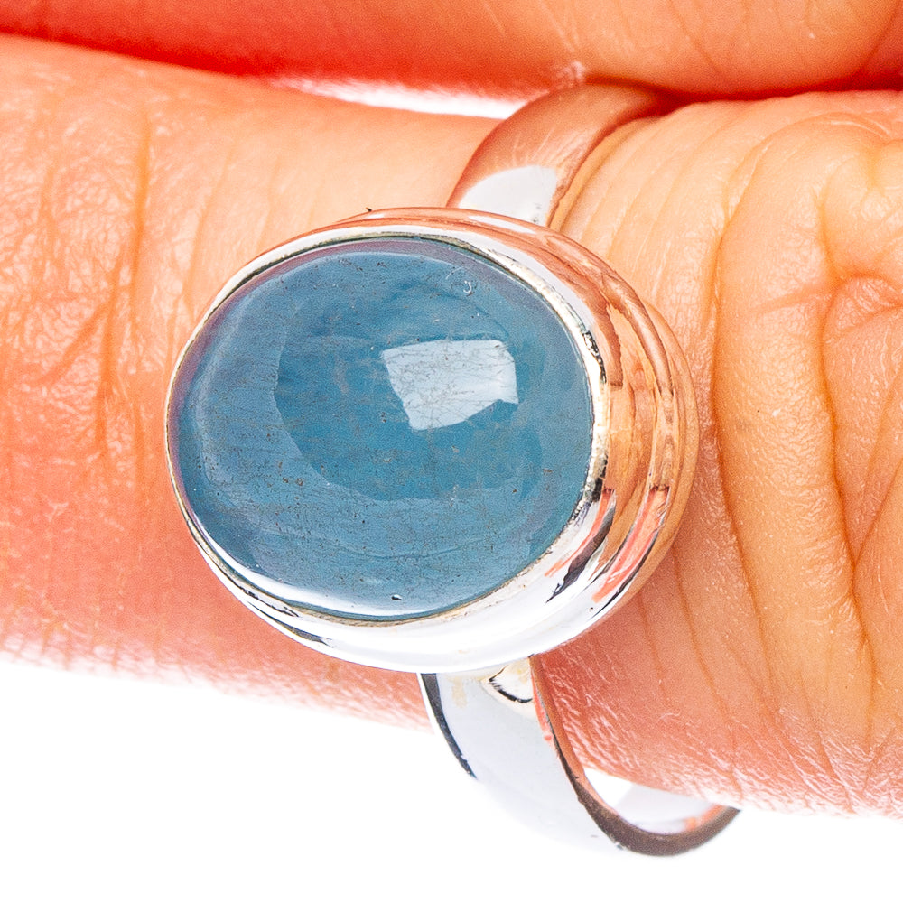 Aquamarine Ring Size 7.25 (925 Sterling Silver) R6616