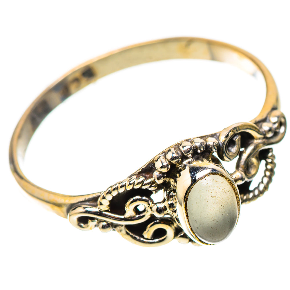 Natural Aquamarine Dainty Ring Size 8 (925 Sterling Silver) RING138202